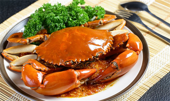 哪些食物不可以同螃蟹一起食用？